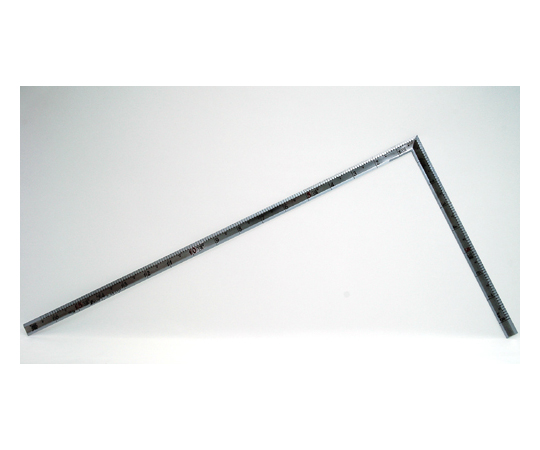 曲尺高級角厚　シルバー　1尺6寸　裏面角目　匠甚五郎