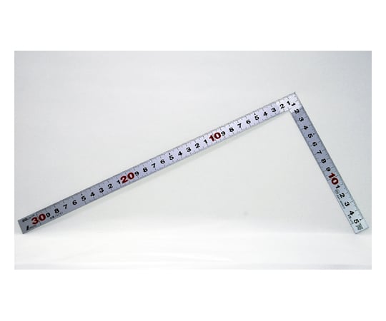 曲尺平ぴた　シルバー　30cm　表裏同目　JIS