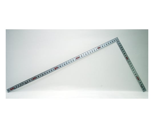 曲尺平ぴた　シルバー　50cm/1尺5寸　併用目盛