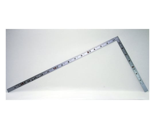 曲尺平ぴた　シルバー　1尺5寸/50cm　併用目盛