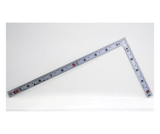 曲尺平ぴた　シルバー　1尺/30cm　併用目盛