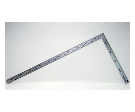 曲尺厚手広巾　シルバー　50cm/1尺6寸　併用目盛　5段目盛