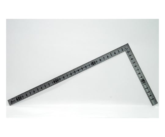 曲尺小型　溝付　ステン　30×15cm　裏面角目