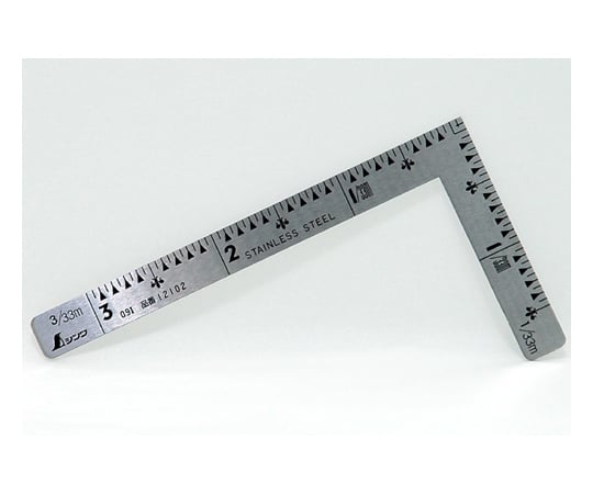 曲尺小型　三寸法師　ステン　3×1.5寸　表裏同目