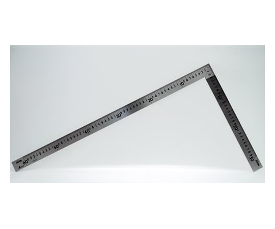 曲尺中金普及型　ステン　60cm/2尺　併用目盛