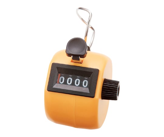数取器　C　プラスチック製手持型　イエロー