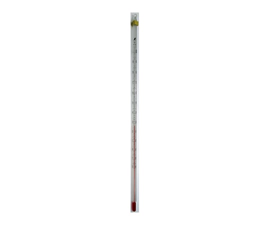 61-6173-45 棒状温度計 H-2S アルコール0～200℃ 30cm バラ 72747