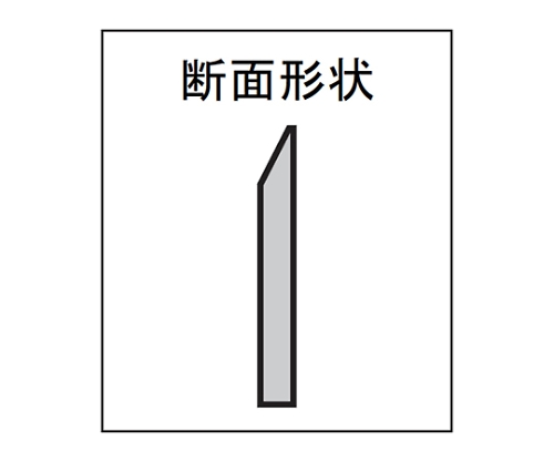 新潟精機 ベベル形ストレートエッジ B-A1000 (005417) (A級非焼入品