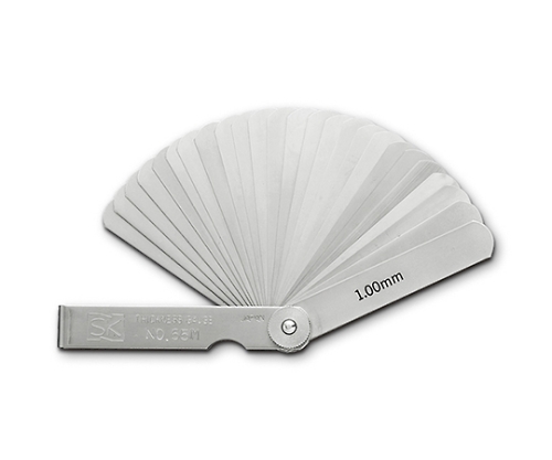 シクネスゲージ 150mm 1セット（9枚入）