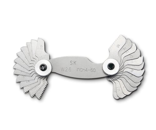 新潟精機(SK)61-6416-21ピッチゲージＷ２６【1セット】(as1-61-6416-21)