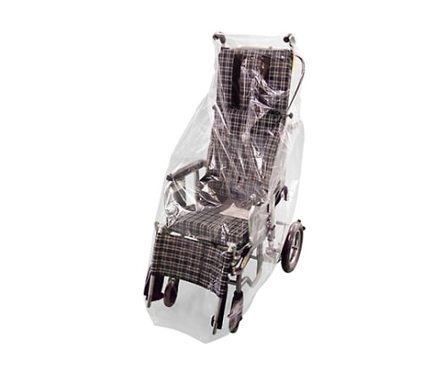 61-6427-22 ベース用袋(リクライニング車椅子用) 透明 80枚/箱 KG-BS-120180