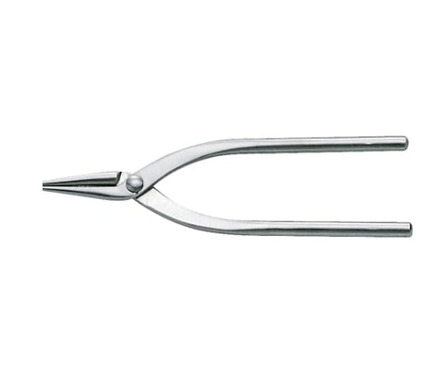 ステンレス製精密ヤットコ 両丸タイプ120mm No.242