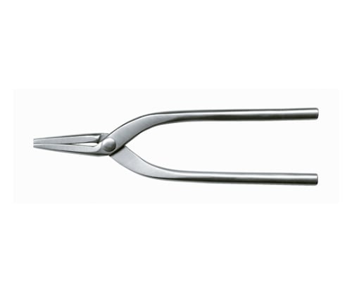 ステンレス製精密ヤットコ 平タイプ125mm No.243