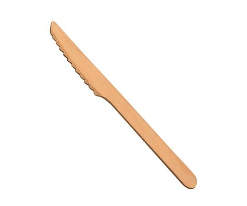 木製 使い捨てナイフ（100本入）小 #140 7834370