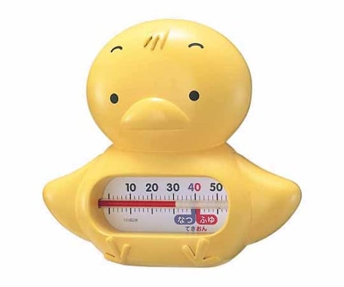 うきうきトリオ ヒヨコ(浮型湯温計) 110×100×39mm 60g(ビニール)
