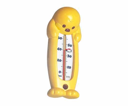 ぷかぷかラッコ(浮型湯温計) 175×70×52mm 100g(ブリスター) イエロー