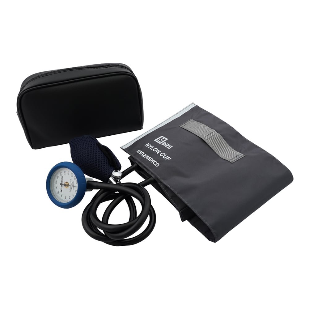 No.555 耐衝撃性アネロイド血圧計 グレー 標準型カフ仕様 0555B025