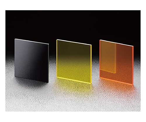 シャープカットフィルター 橙色 580±5nm