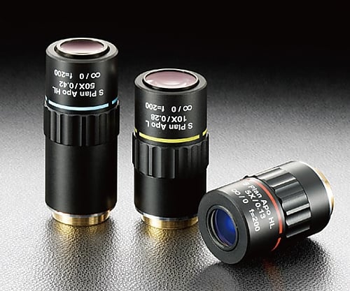 長作動対物レンズ 20倍