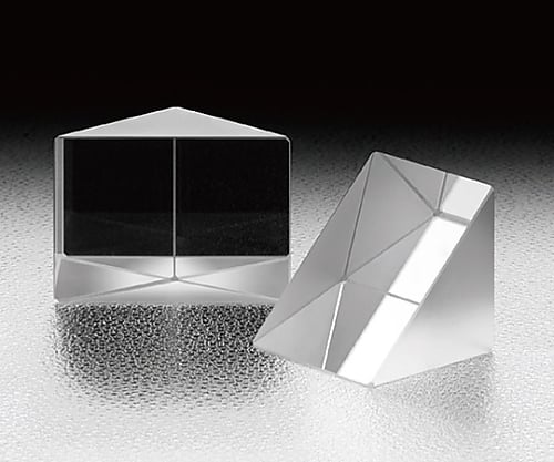 45°直角反射プリズム(コート付) 5mm 0.25J/cm2