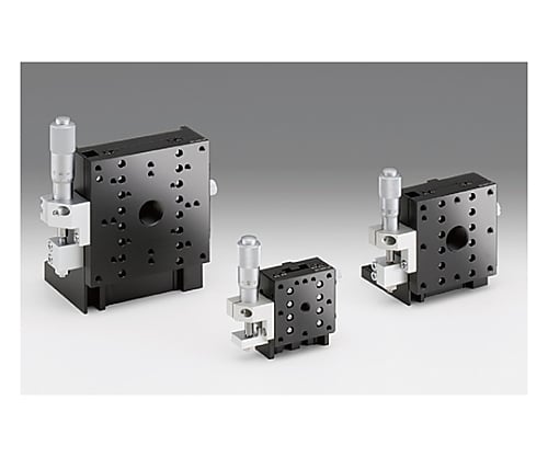 Z軸アルミクロスローラステージ（垂直）　サイズ80×80mm