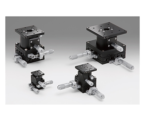 XYZ軸フラットスチールステージ　サイズ60×60mm