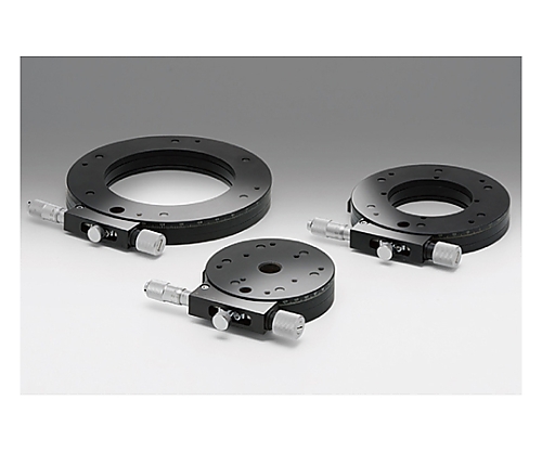 θ軸透過用薄型粗微動ステージ-M6-　サイズφ120mm