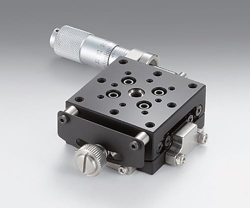 α軸マイクロ式一体型ゴニオステージ　サイズ40mm　60±0.1mm