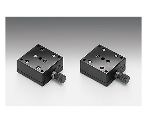 α軸ネジ式V溝ゴニオステージ　ステージサイズ40mm　40±0.1mm