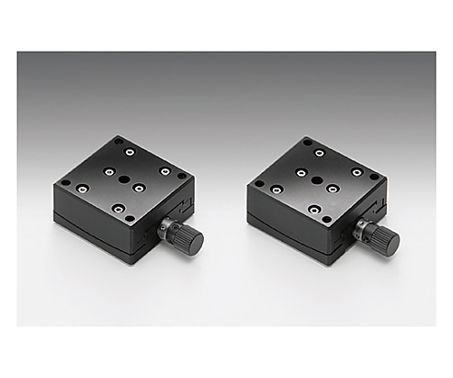 α軸ネジ式V溝ゴニオステージ　ステージサイズ40mm　100±0.1mm