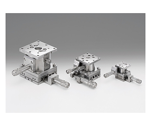 XZ軸フラットステンレスステージ　65×65mm　X軸±6.5mm　Z軸±5mm