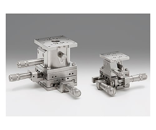61-6981-28 XYZ軸フラットスチールステージ 40×40mm XY軸±6.5mm