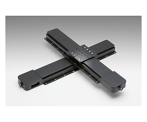 高剛性・精密型自動ステージ　移動量100mm　120×120mm