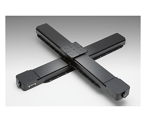 高剛性・精密型自動ステージ　移動量500mm　120×120mm