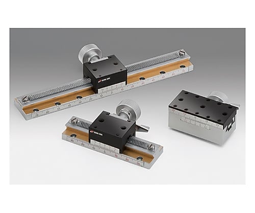 X軸小型ラックピニオンステージ　ステージサイズ25×30mm