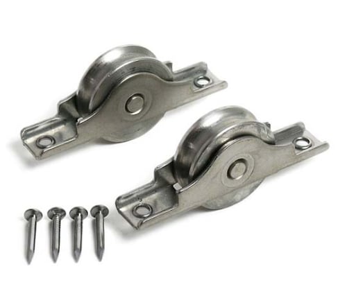 ステンレス戸車 丸30mm 1セット（2個入）