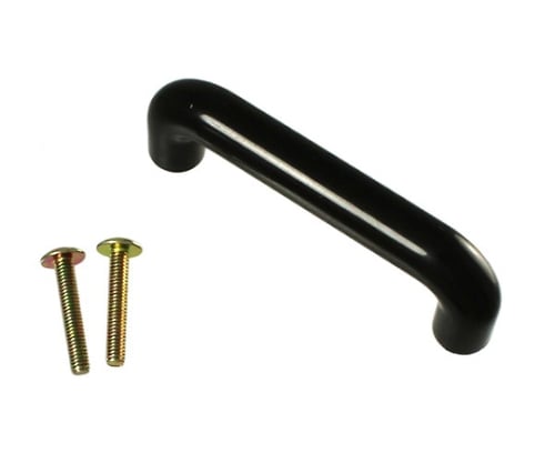 ハイロジック61-7012-86３００１６カラー丸棒小ブラック【1個】(as1-61-7012-86)