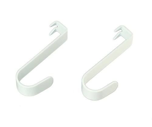 鴨居フックS1 ホワイト 1セット（2個入）