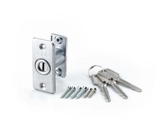 外締錠 適応扉厚：30～35mm