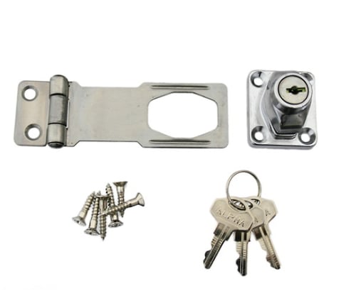 鍵つき掛金錠 75mm J-459