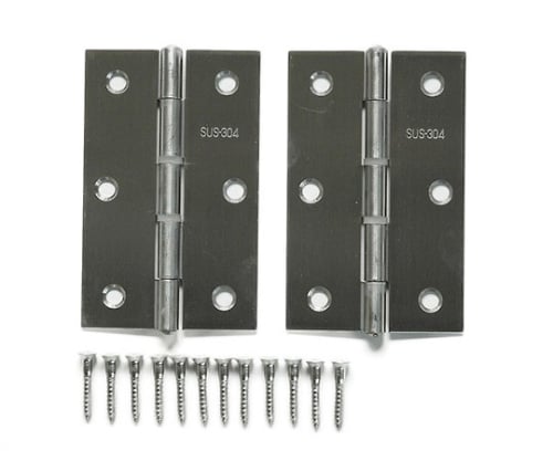 ハイロジック61-7021-04Ｐ－６１７ステンレス蝶番８９ｍｍ【1セット(2個入)】(as1-61-7021-04)