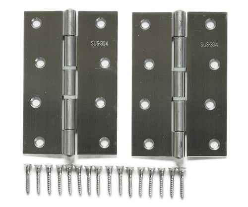 ハイロジック61-7021-05Ｐ－６１８ステンレス蝶番１０２ｍｍ【1セット(2個入)】(as1-61-7021-05)