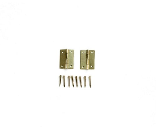 ハイロジック61-7021-23Ｐ－６４８真鍮細蝶番１８ｍｍ【1セット(2個入)】(as1-61-7021-23)