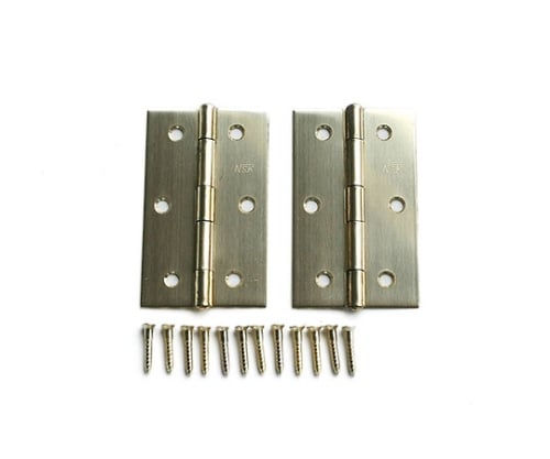 ハイロジック61-7021-30Ｐ－６５５真鍮蝶番６４ｍｍ【1セット(2個入)】(as1-61-7021-30)