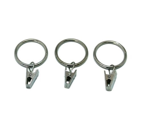 パイプクリップ クローム 1パック（3個入）