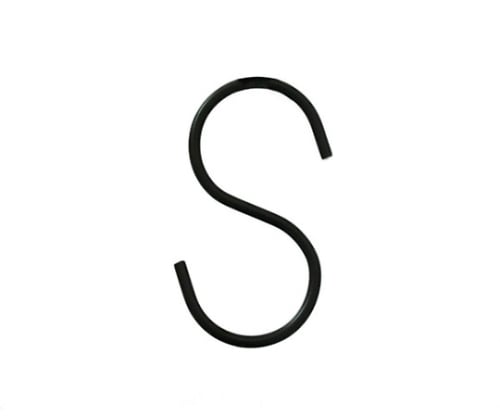 クロームSフック ブラック4×85mm