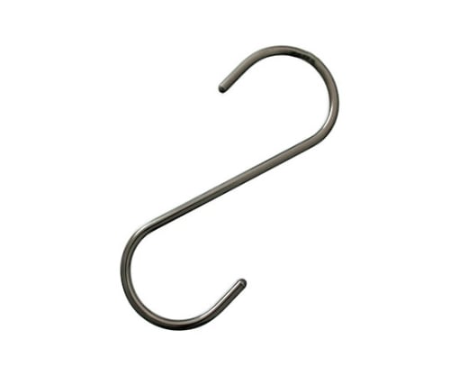 クロームSフック ブラック5×150mm