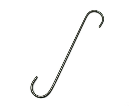 クロームSフック ブラック6×300mm