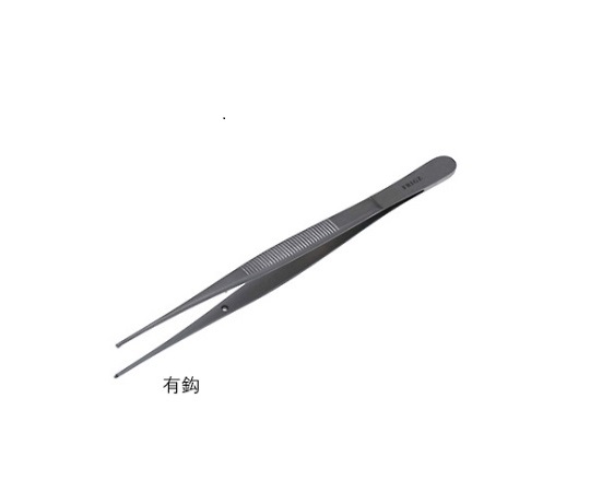 セムケン ピンセット 15.5cm 有鈎