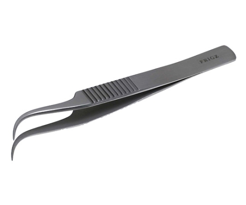 精密ピンセット 11.5cm 曲